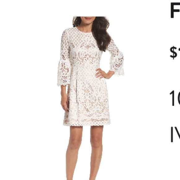 Anthropologie Dresses & Skirts - Eliza J bell sleeve dress